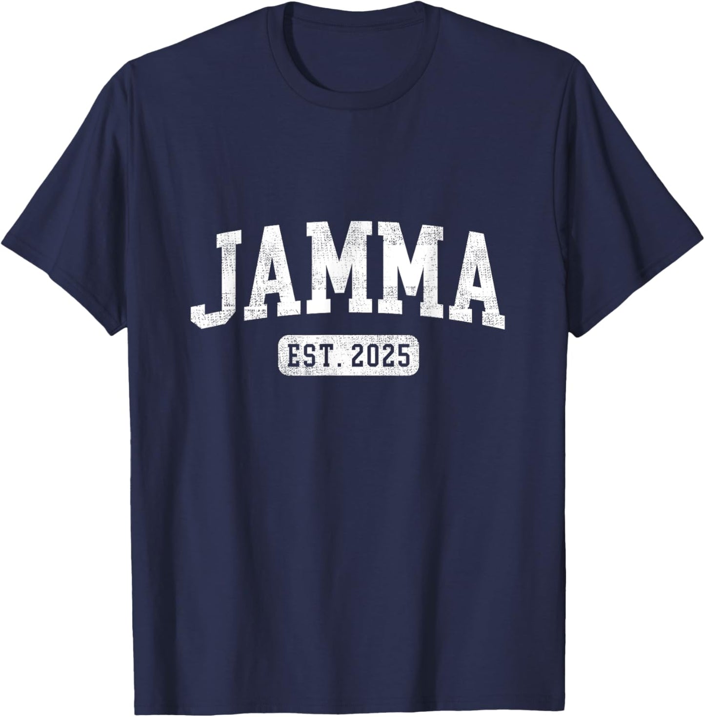 Jamma Est 2025 Promoted To Jamma Announcement T-Shirt - T-Shirt | Navy