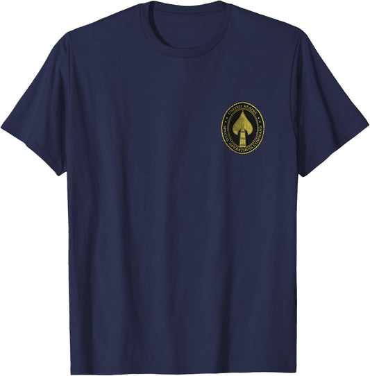 US Special Operations Command USSOCOM Logo Military Veteran T-Shirt - T-Shirt | Navy