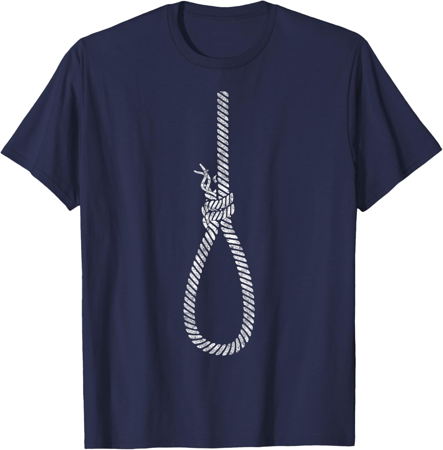 Funny Halloween Party Hangman's Noose Costume T-Shirt - T-Shirt | Navy
