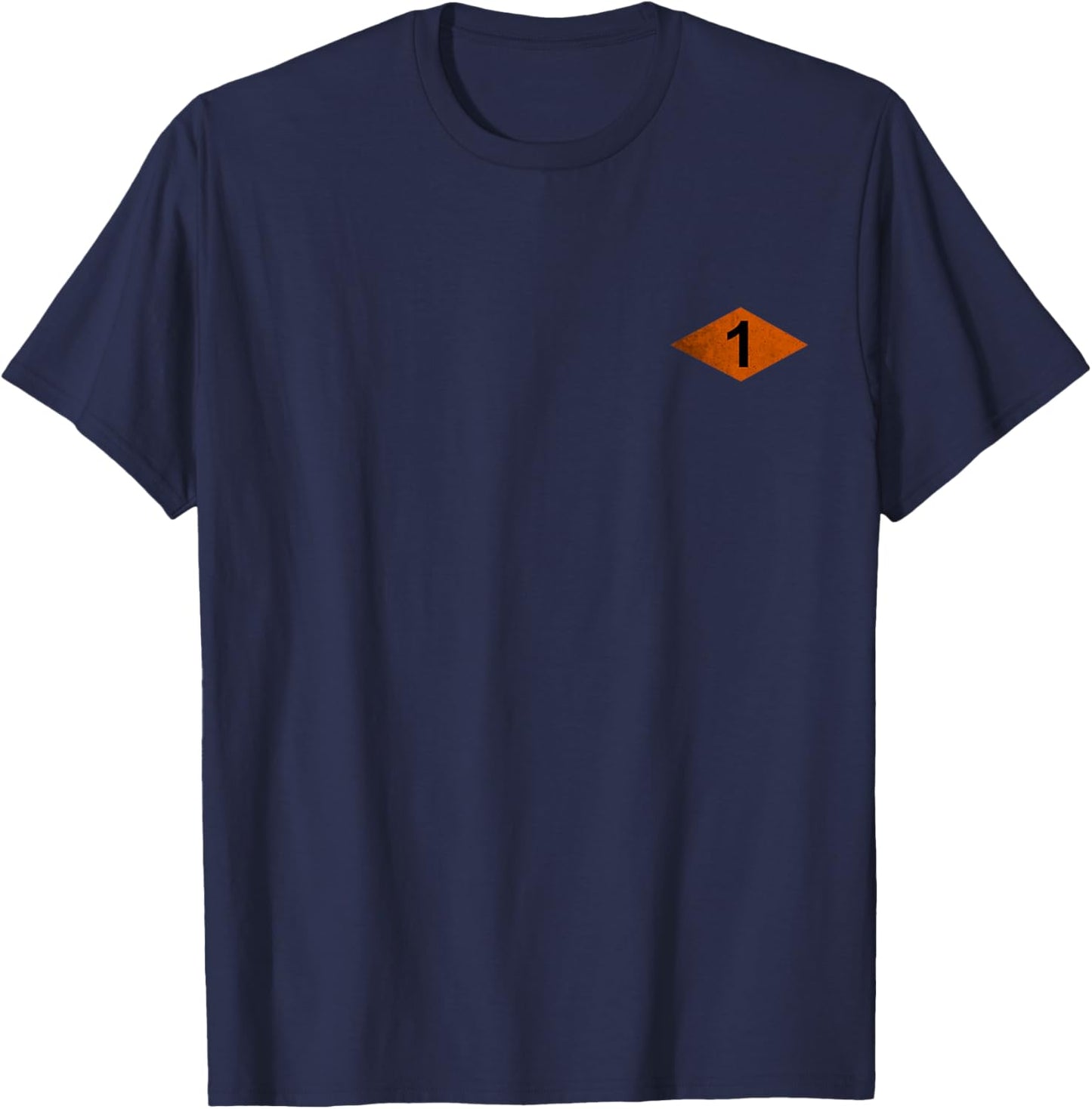 Vintage Ranger Diamond 1st Battalion RLTW Logo Veteran Papa T-Shirt - T-Shirt | Navy