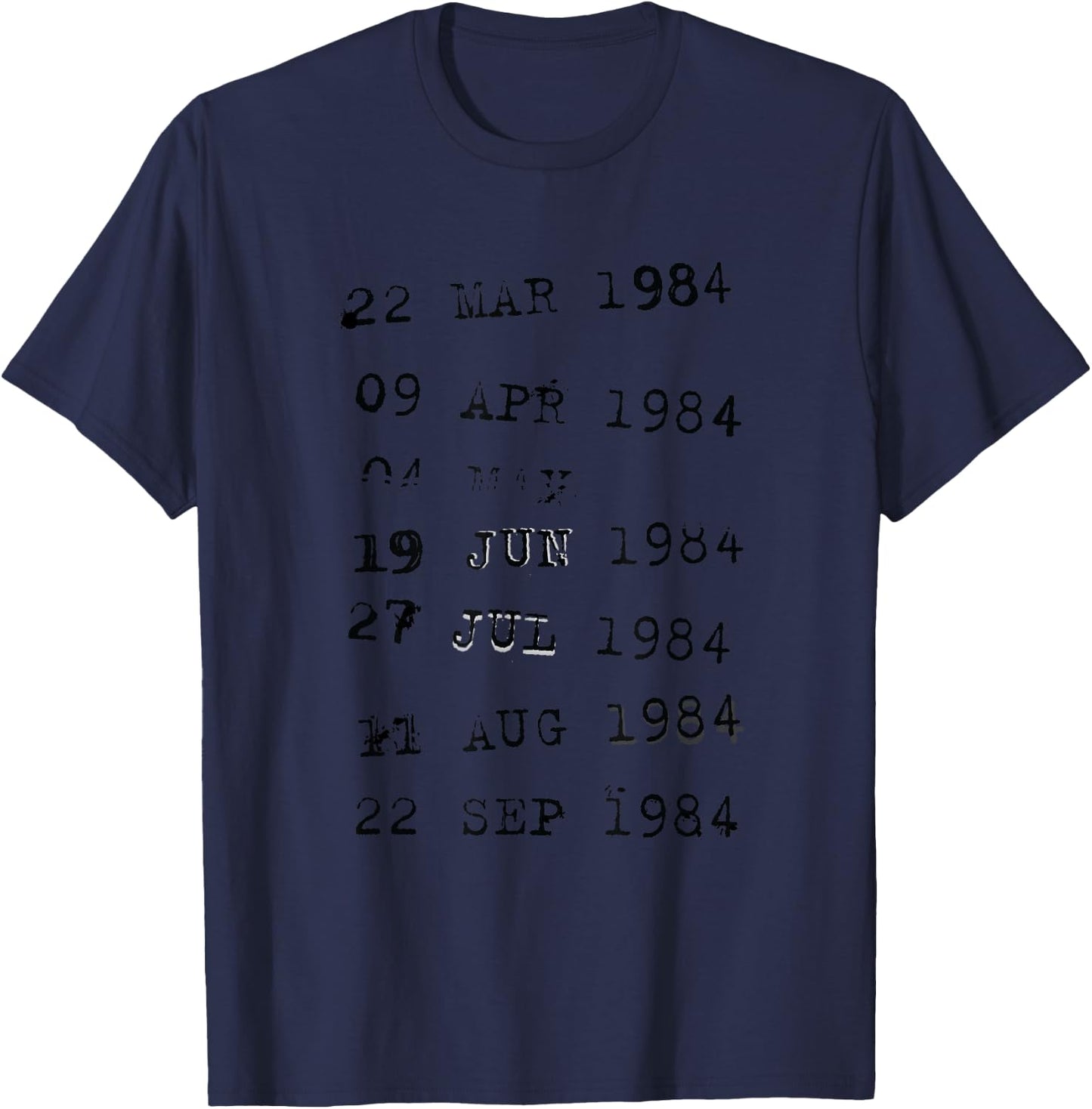 Stamped Library Card Easy Halloween Costume Meme Fun Stamps T-Shirt - T-Shirt | Navy