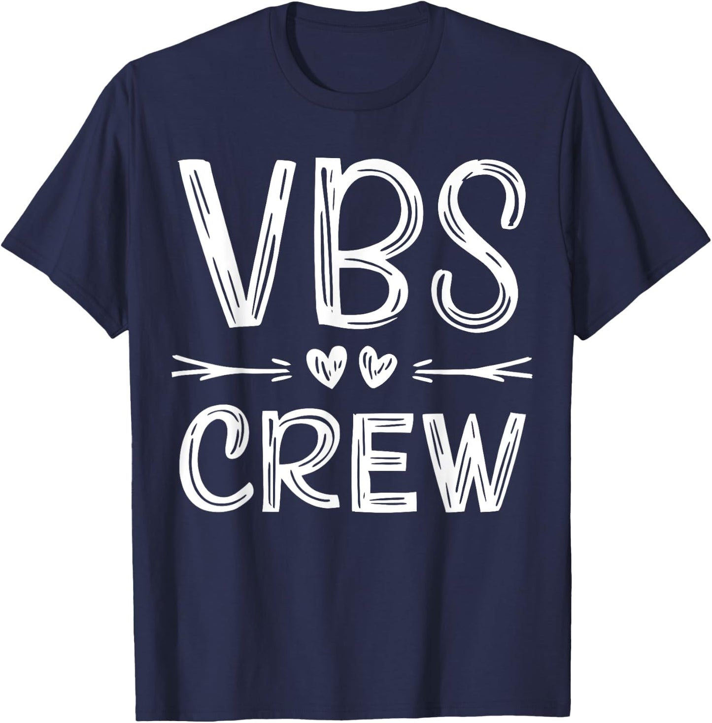 VBS Crew Faith-Based Gathering Sunday School Teacher Women Kids T-Shirt - T-Shirt | Navy