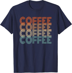 Coffee Lover I love Coffee Funny T-Shirt - T-Shirt | Navy