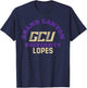 License Champs Grand Canyon University Lopes | Official NCAA | NCAFGCU006 , Small, White T-Shirt - T-Shirt | Navy