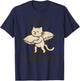 Official Sleep Shirt Cat Funny Men Women T-Shirt - T-Shirt | Navy