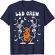Labor And Delivery Crew Nurse Skeleton Dancing Halloween T-Shirt - T-Shirt | Navy