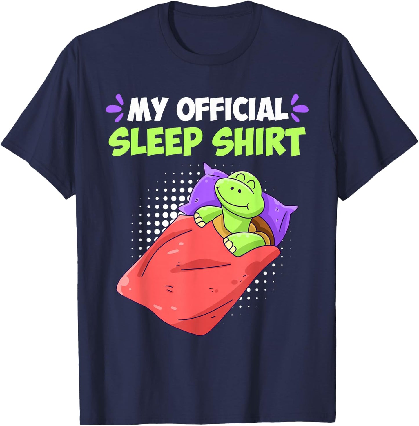 My sleep shirt Turtle T-Shirt - T-Shirt | Navy