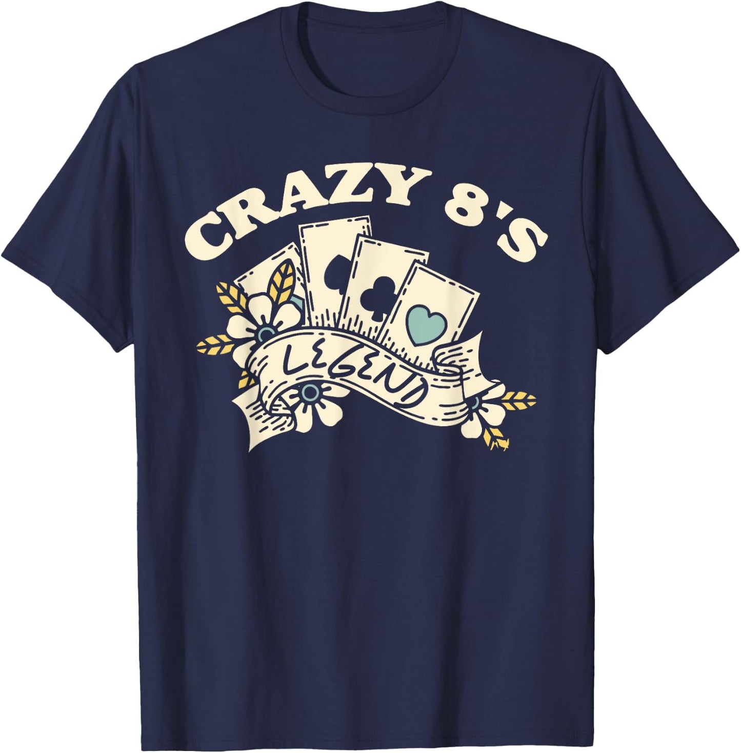 Crazy 8's Legend T-Shirt - T-Shirt | Navy
