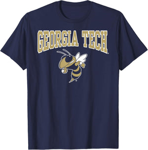 Georgia Tech Yellow Jackets Buzz Navy Officially Licensed T-Shirt - T-Shirt | Navy
