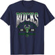 NBA Milwaukee Bucks Homecourt Advantage T-Shirt - T-Shirt | Navy