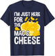 I'm Just Here For The Mac And Cheese Macaroni Mac And Cheese T-Shirt - T-Shirt | Navy