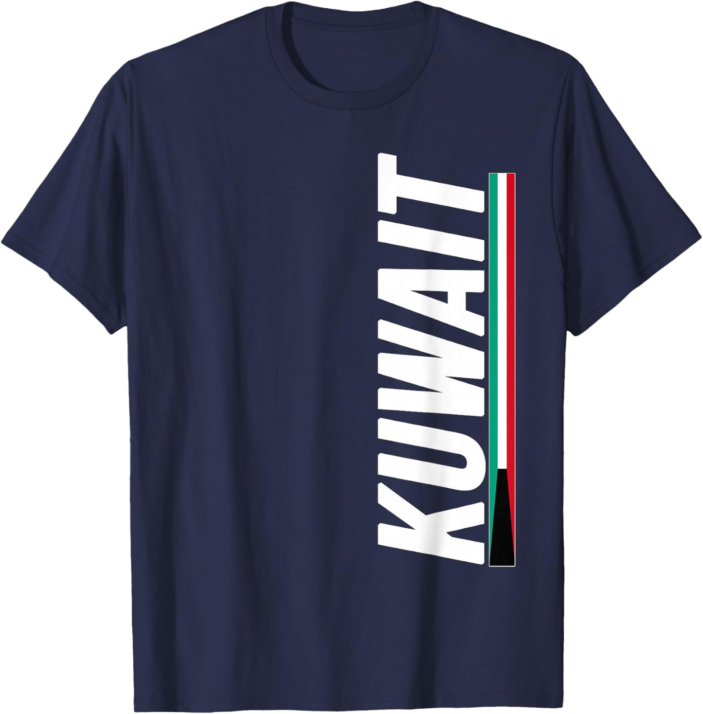 Kuwait Kuwaiti Flag Souvenir Love Home Gift T-Shirt - T-Shirt | Navy