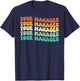 Groovy Tour Manager Job Title T-Shirt - T-Shirt | Navy