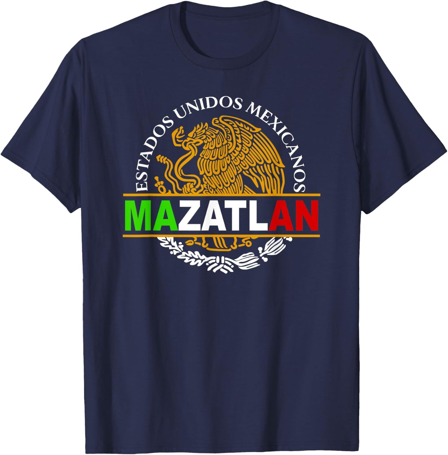 Mazatlan Sinaloa Mexico Pata Salada Culichi Culiacanense T-Shirt - T-Shirt | Navy