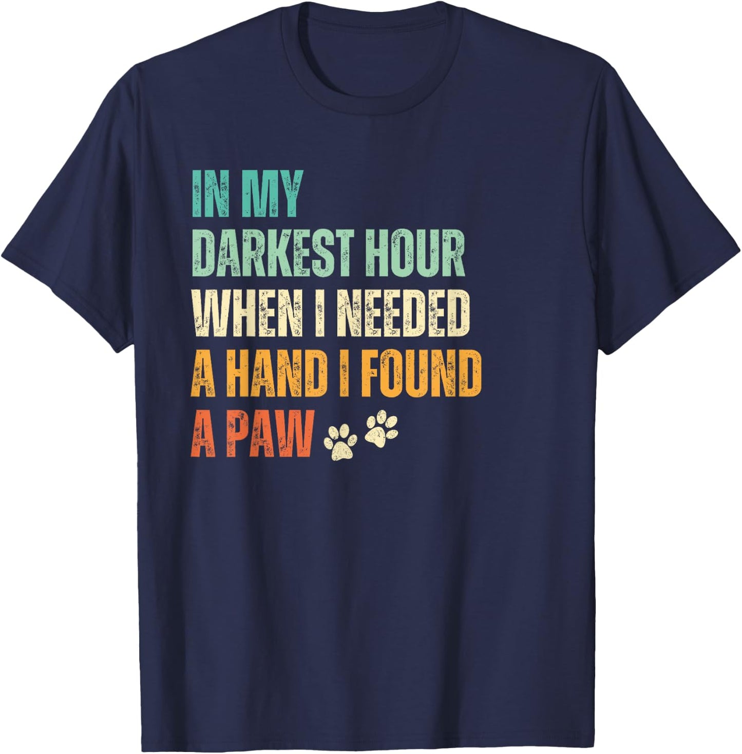 Cute Dog Mom Women Puppies Girl Funny Dog Dad Men Dog People T-Shirt - T-Shirt | Navy