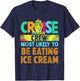 Most Likey To Be Eating Ice Cream Family Matching Group Women Girls Kids T-Shirt - T-Shirt | Navy
