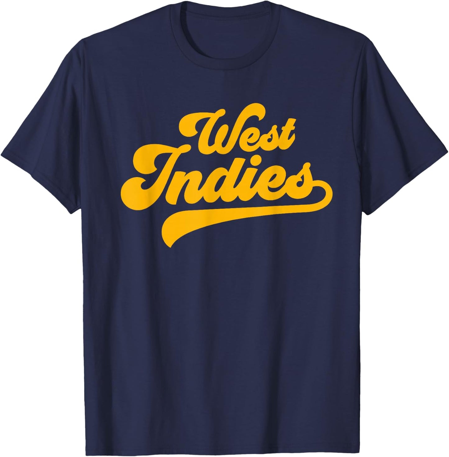 West Indies Jersey Cricket Fan West Indies Cricket T-Shirt - T-Shirt | Navy
