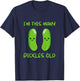 I'm This Many Pickles Old - 2nd Birthday 2 Years Old Bday T-Shirt - T-Shirt | Navy