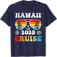 Hawaii Cruise 2025 Vacation Trip Matching Family Group T-Shirt - T-Shirt | Navy