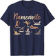 Yoga Cat Doing Yoga Kitten Owner - Yoga T-Shirt - T-Shirt | Navy