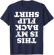 This Is My Backflip Parkour Urban Gymnast T-Shirt - T-Shirt | Navy