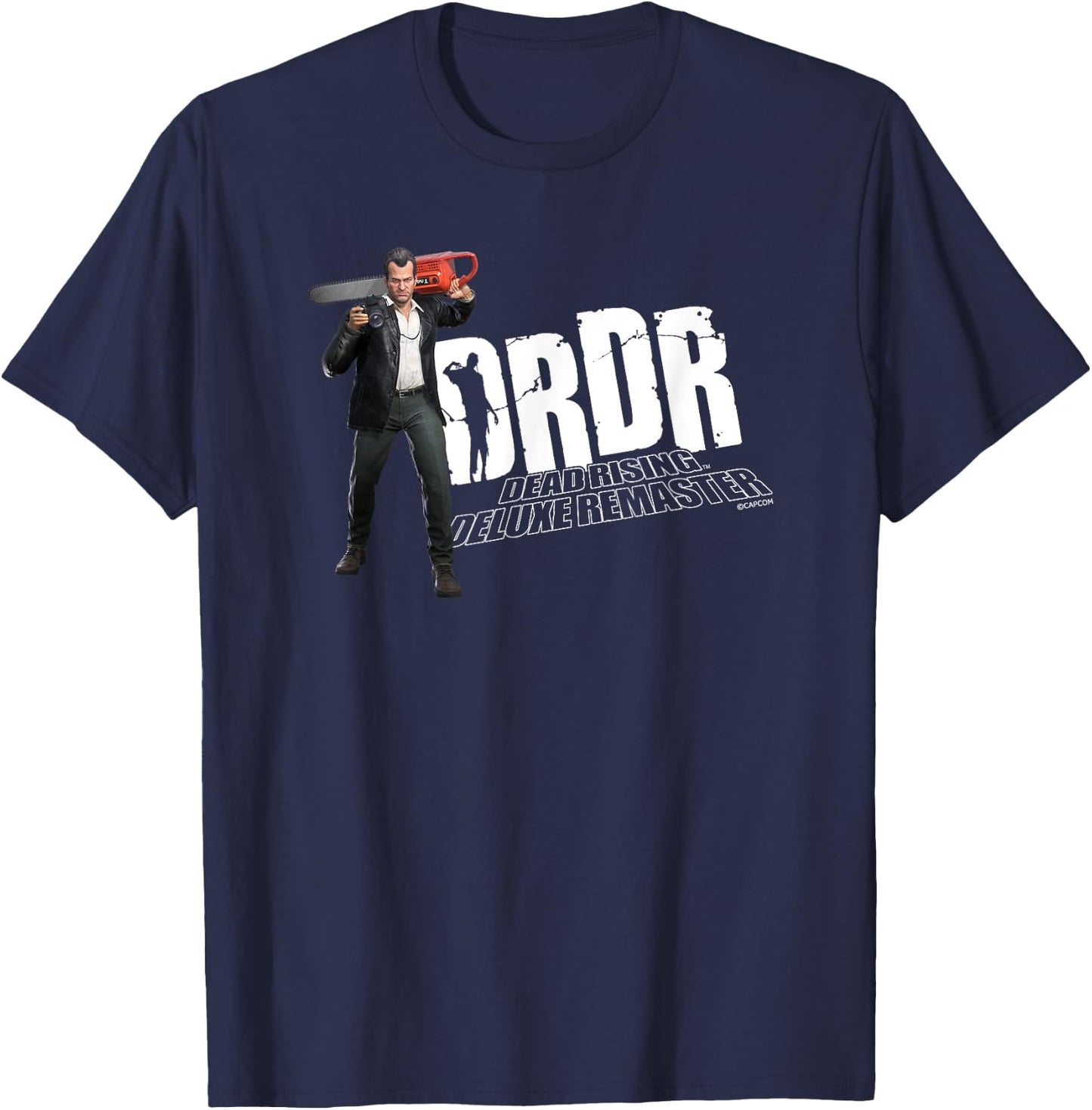 DEAD RISING DELUXE REMASTER Logo T-Shirt - T-Shirt | Navy