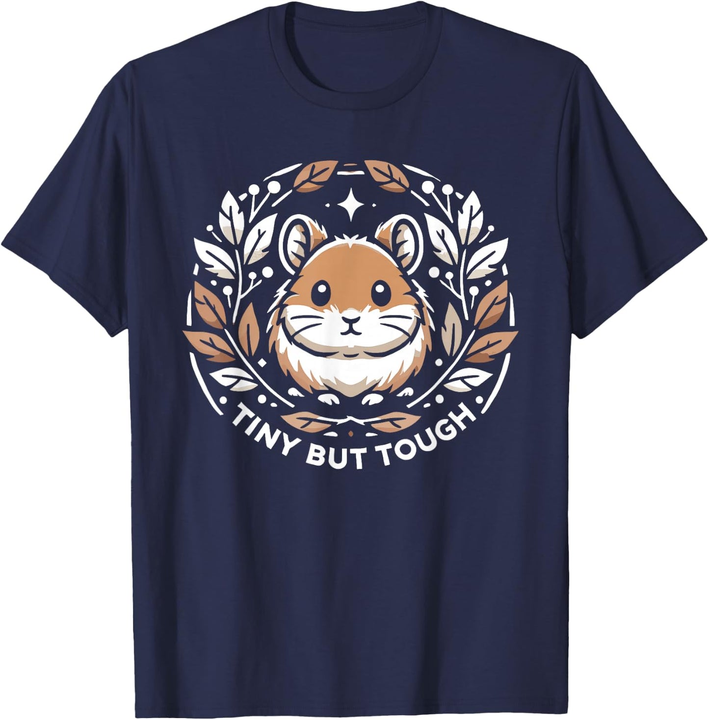 Adorable American Pika Habitat And Conservation Design T-Shirt - T-Shirt | Navy