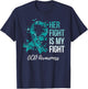 Her Fight Is My Fight OCD Awareness T-Shirt - T-Shirt | Navy