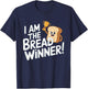I'm The Breadwinner Jobholder Money Earner Bread Winner T-Shirt - T-Shirt | Navy