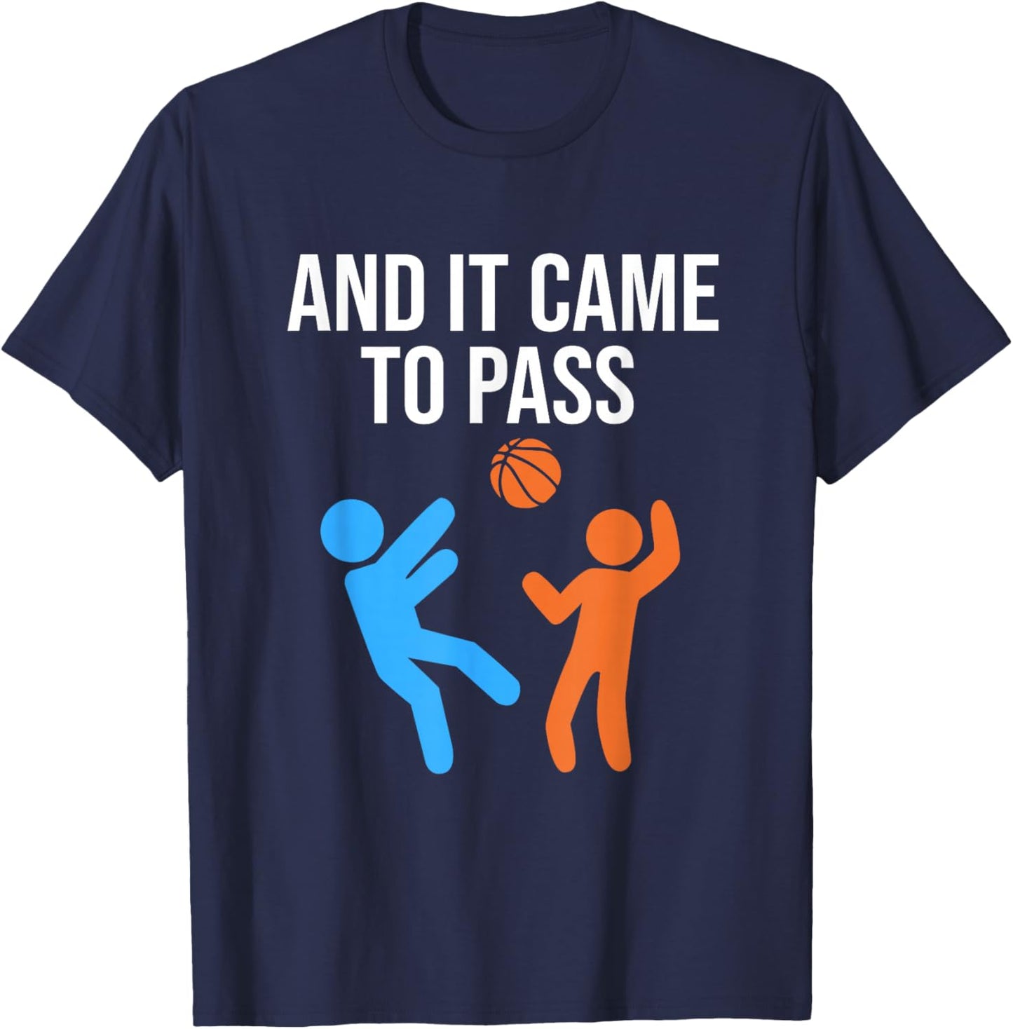 and It Came to Pass Book of Mormon Funny LDS Missionary T-Shirt - T-Shirt | Navy