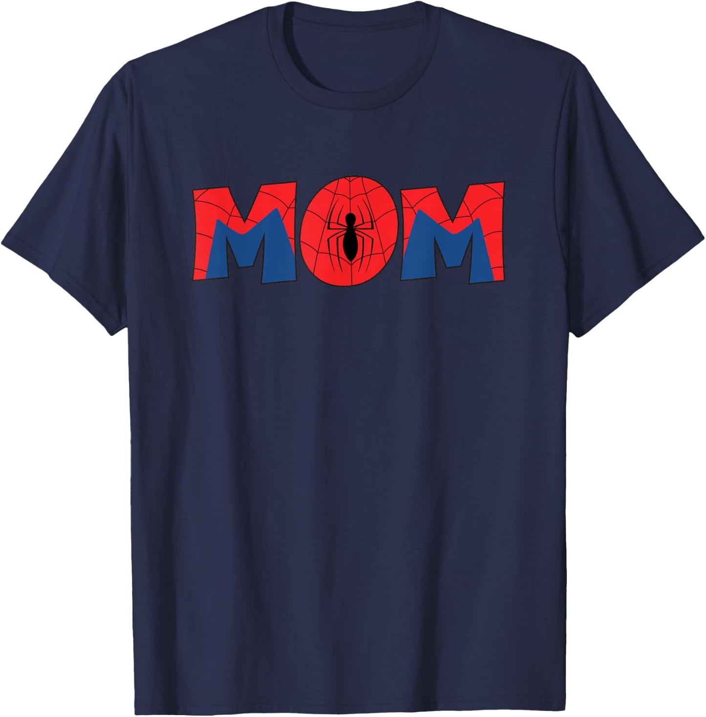 Marvel Super Heroes Spider-Man Costume Mom T-Shirt - T-Shirt | Navy