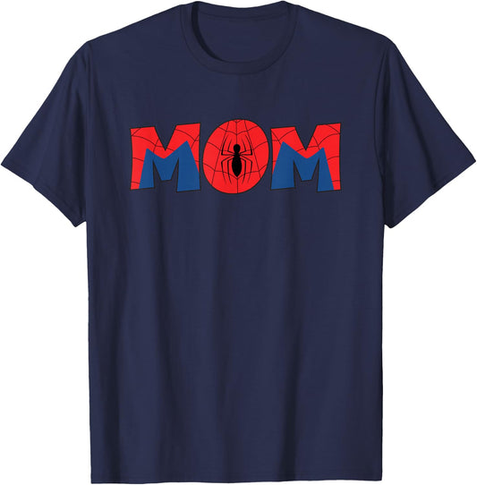 Marvel Super Heroes Spider-Man Costume Mom T-Shirt - T-Shirt | Navy