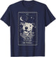 Pitbull Tarot Card Pitbull Lover Pittie Dog Mom Women Men T-Shirt - T-Shirt | Navy