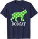 Irish St. Patrick's Day Costume Shamrock Bobcat T-Shirt - T-Shirt | Navy
