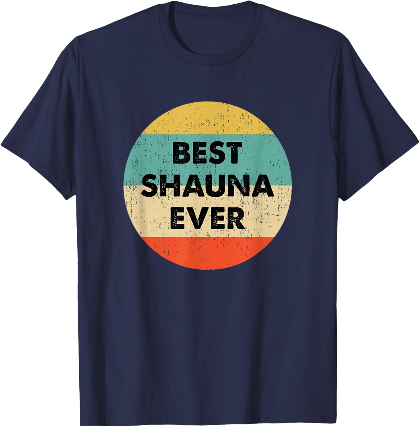Shauna Name T-Shirt - T-Shirt | Navy