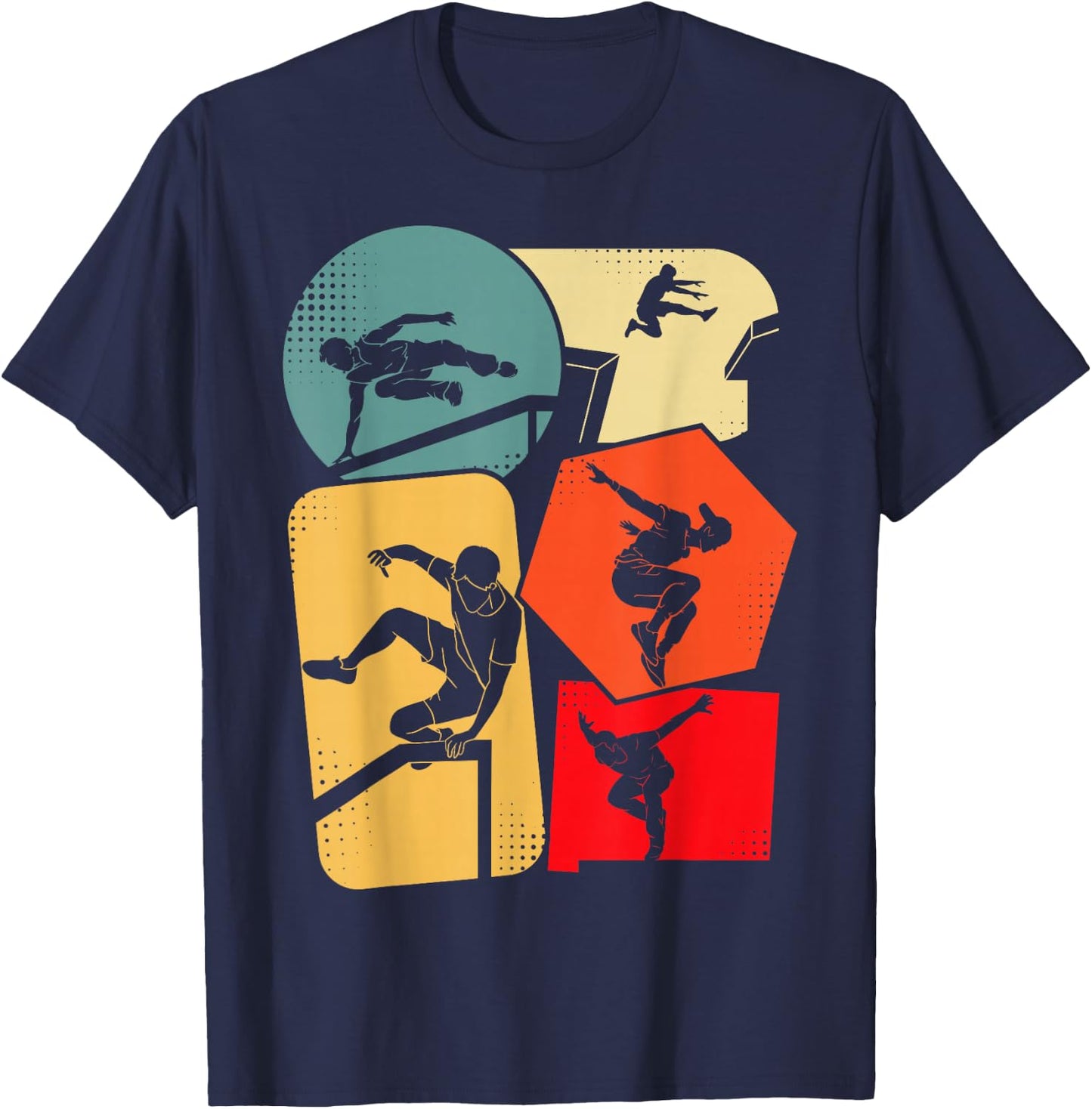 Parkour Boys Kids T-Shirt - T-Shirt | Navy