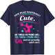 Cheerleading Quotes & Shirts You Play Football That's Cute T-Shirt - T-Shirt | Navy