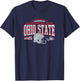 Ohio State Buckeyes Big Ten Championship 2025 Football Black T-Shirt - T-Shirt | Navy