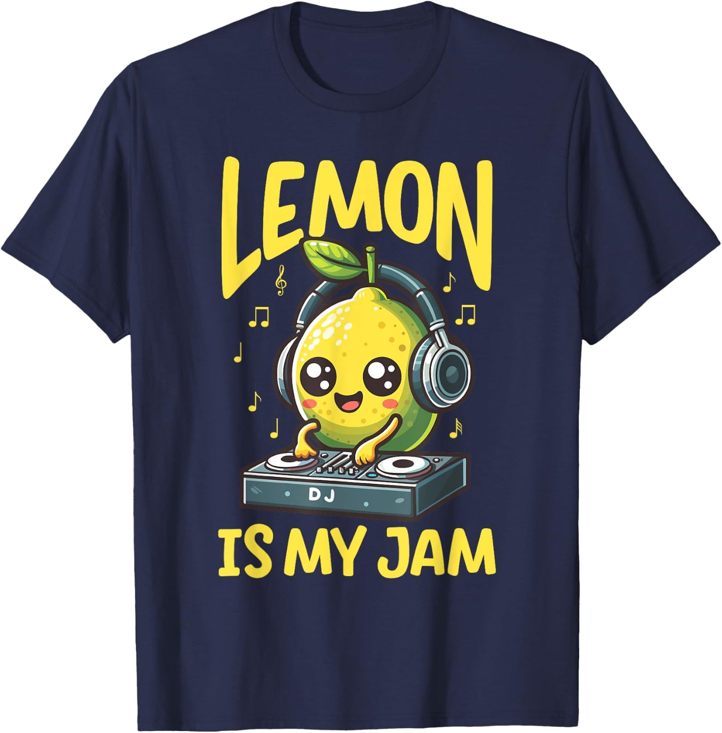 Lemon Lover Lemon Juice Travel Lemon Is My Jam T-Shirt - T-Shirt | Navy