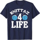 Knitting & Crocheting - Knittaz 4 Life - Knitter Gift T-Shirt - T-Shirt | Navy