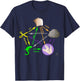 Big Bang Rock Paper Scissors Lizard T-Shirt - T-Shirt | Navy