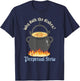 Perpetual Stew Broth cauldron Medieval History Studies T-Shirt - T-Shirt | Navy
