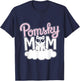 Cute Pomsky Mom Pomsky Dog Owner Mother Of Pomskies T-Shirt - T-Shirt | Navy