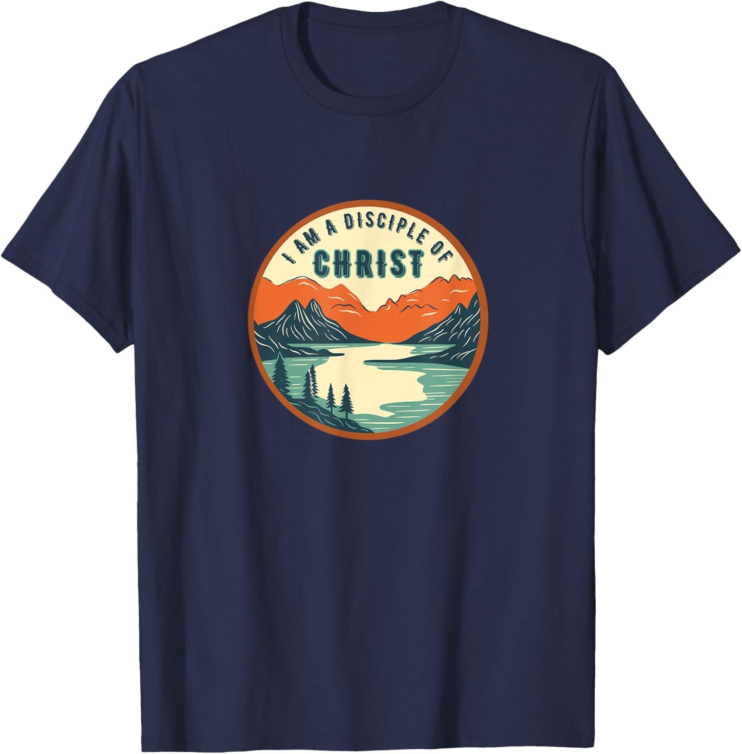Disciple of Jesus Christ Cute Christian Youth Theme 2024 T-Shirt - T-Shirt | Navy