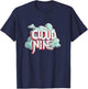 Happy on cloud nine Statement for Boys and Girls T-Shirt - T-Shirt | Navy