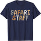 Safari Staff Art Women Zookeeper Costume Zoo Jungle T-Shirt - T-Shirt | Navy