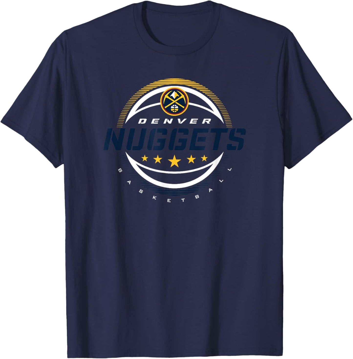 NBA Denver Nuggets The Rock T-Shirt - T-Shirt | Navy