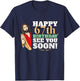 Happy 67th Birthday See You Soon Funny Jesus Meme Turning 67 T-Shirt - T-Shirt | Navy