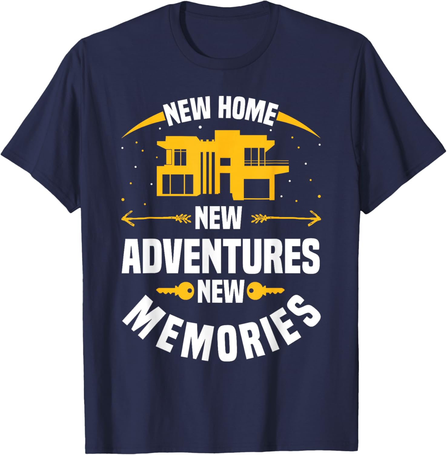 Homeowner Housewarming T-Shirt - T-Shirt | Navy