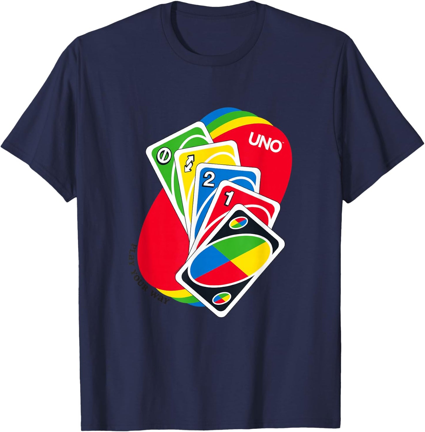 UNO - Play Your Way T-Shirt - T-Shirt | Navy
